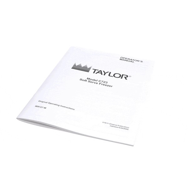 (image for) Taylor Freezer 069127-M MAN-OPER C723